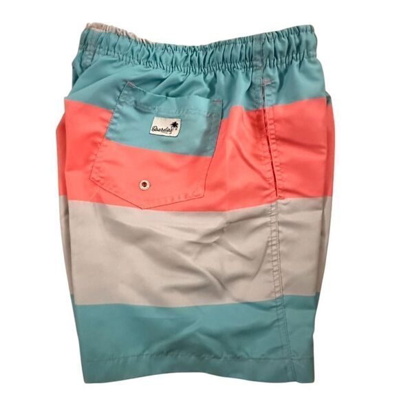 Boardies ~ Mens Colorblock swimshorts ~ lined ~ size Large - Picture 3 of 10